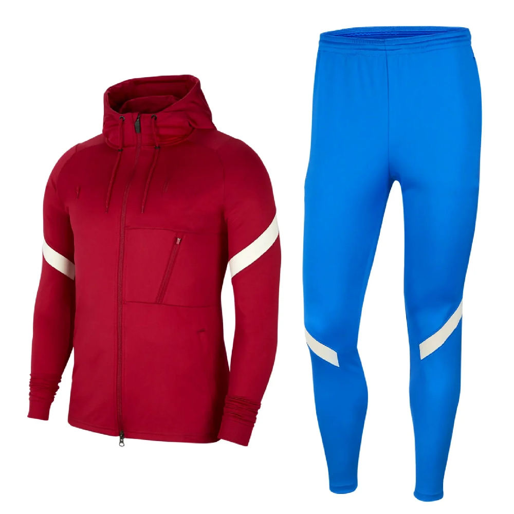 Hestic Sports Wear Custom Mens Soccer Tracksuits Youth Football Tracksuit 100% Polyester Training Uniform Soccer Sportswear Half Zipper Tracksuits
